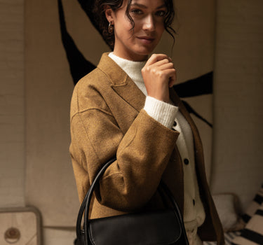 Masaki hand bag small • black