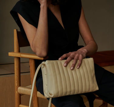 Mori shoulder bag • milk