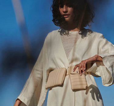 Yuki belt bag • milk