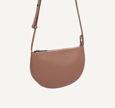 Farou half moon bag | clay