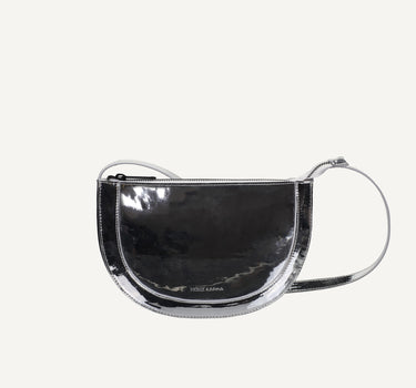 Farou half moon bag | silver