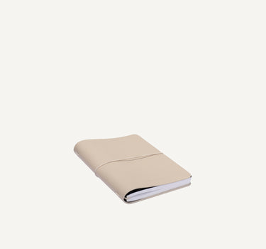 Notebook M | vegan leather | stone