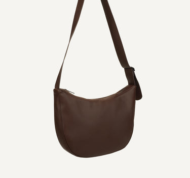 Umi cross body shopper | dark wood