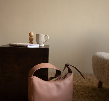 Umi cross body shopper | clay