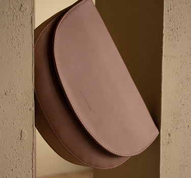 Soma half moon bag | clay