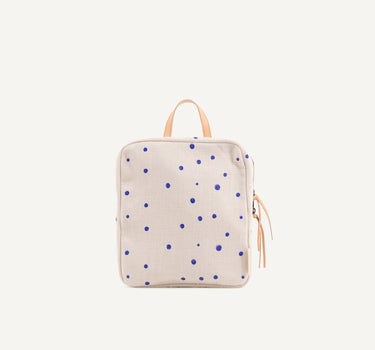 Kodomo backpack mini • ink blue dots