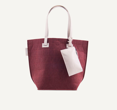 Felt big shopper • red