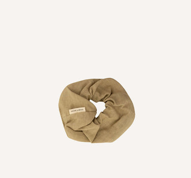 Scrunchie • linen • pistachio