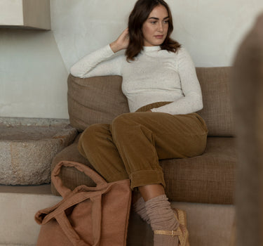 Baya shopper • wool • cashew