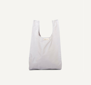 Monk bag • nylon • light grey