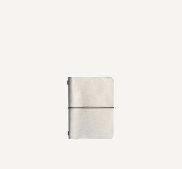 Notebook M | vegan leather | hematite