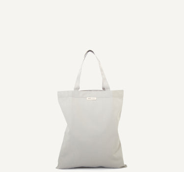 Anna shopper • waxed canvas • grey