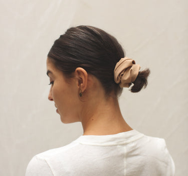 Scrunchie • cotton • birch