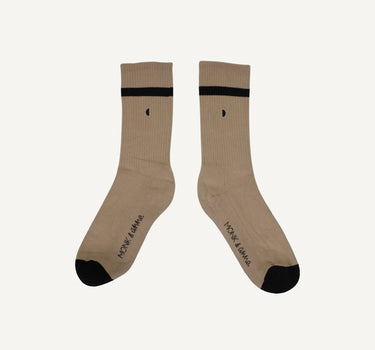 Sport socks • stone + black