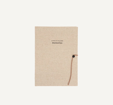 Notebook L | linen | memories