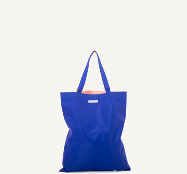 Anna shopper • nylon • ink blue & soft pink