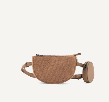 Toho belt bag • wool • cacao