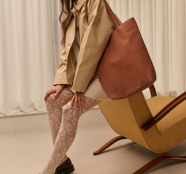 Merian tote bag | carnelian