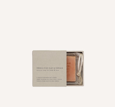 Natural soap | french pink clay + vervain