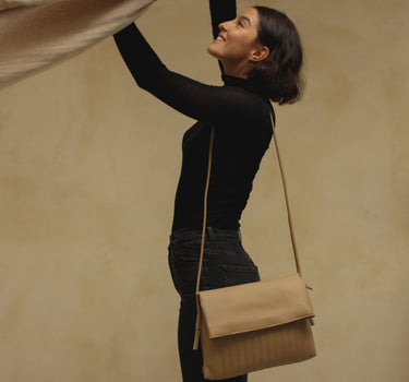 Kitarō shoulder bag • birch