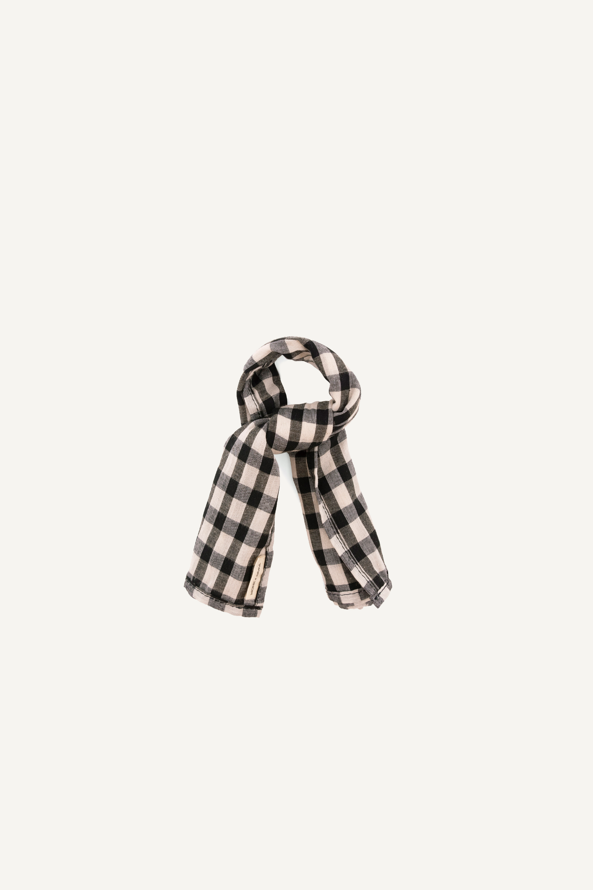 Hair scarf • check – Monk & Anna