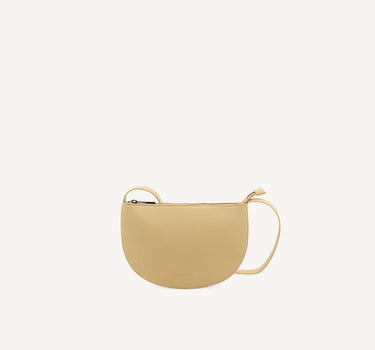 Farou half moon bag • hay