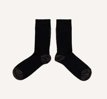 Socks • glitter line • black • 35-38