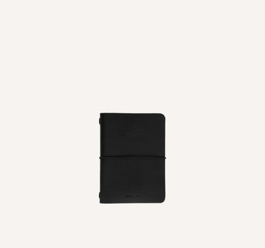 Notebook M | vegan leather | black