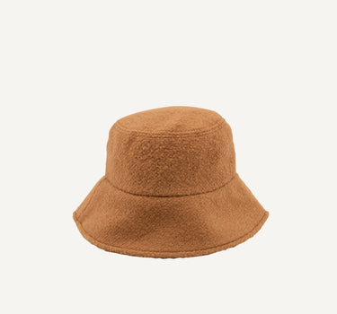 Bucket hat wool • cashew
