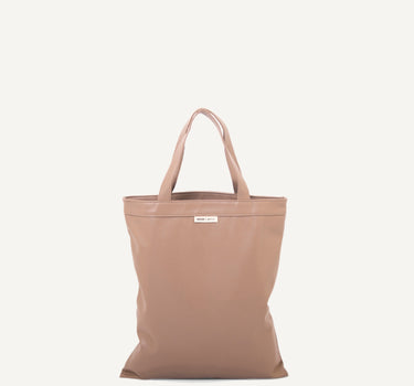 Anna shopper • vegan leather • taupe