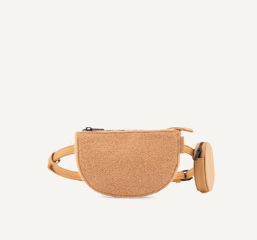 Toho belt bag • wool • cashew