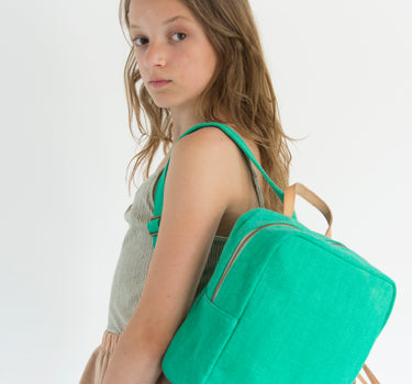 Kodomo backpack mini • emerald green