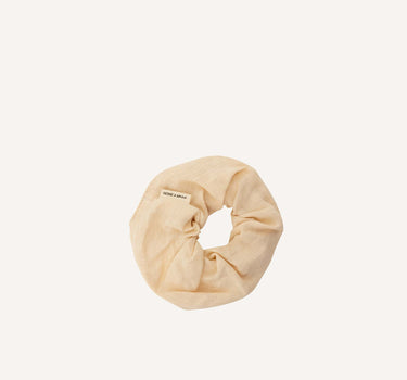 Scrunchie • linen • milk