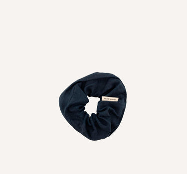 Scrunchie • linen • midnight