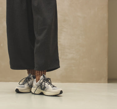 Socks • glitter lines • oak