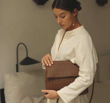 Kitarō shoulder bag • oak