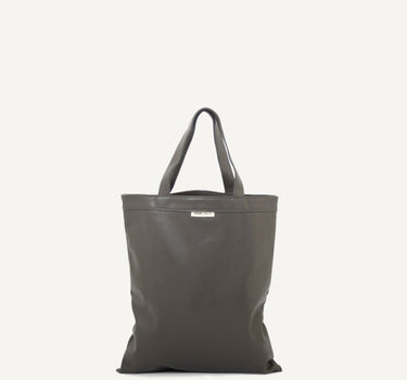 Anna shopper • vegan leather • dark grey